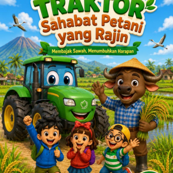 Seri Petualangan Anak Pintar Dunia Kendaraan: Traktor – Sahabat Petani yang Rajin