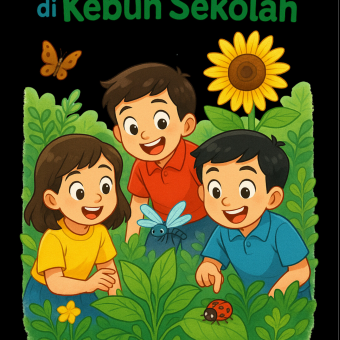 TEMAN-TEMAN DI KEBUN SEKOLAH