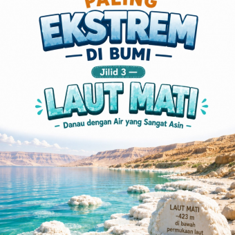 Tempat Paling Ekstrem di Bumi Jilid 3 Laut Mati: Danau dengan Air yang Sangat Asin