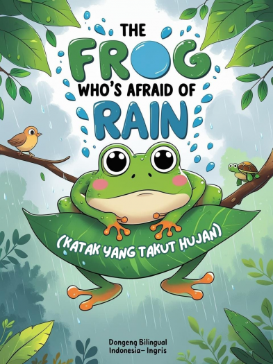 THE FROG WHO’S AFRAID OF RAIN KATAK YANG TAKUT HUJAN