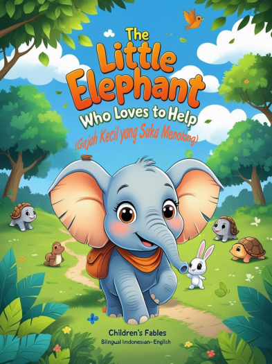 THE LITTLE ELEPHANT WHO LOVES TO HELP GAJAH KECIL YANG SUKA MENOLONG